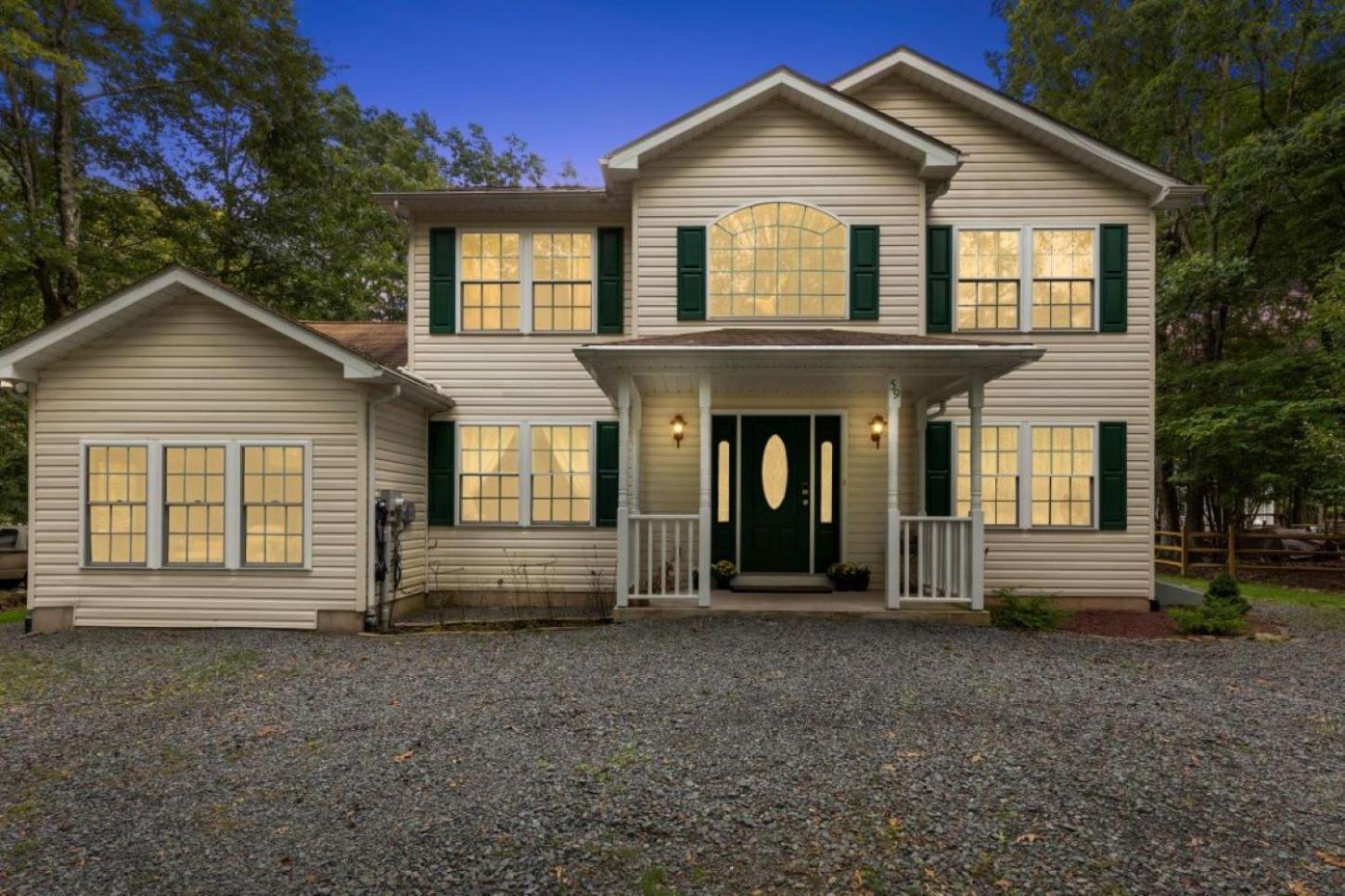 Spacious Home By Kalahari Waterpark, Camelback And Jim Thorpe, Free Ev Station Albrightsville Bagian luar foto